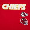 Retro Classic Kansas City Chiefs Single Jersey T-Shirt for Big Boys by Pro Standard(Red/Black)