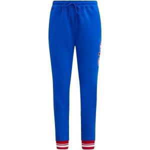 Pro Standard NBA Womens Womens NBA Retro Classics Brushed Back French Terry Sweatpant(Royal Blue/Red)