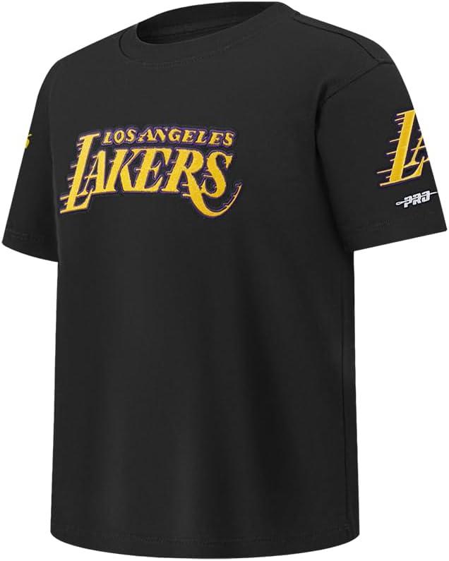 image:imagePro Standard Boys Big NBA Los Angeles Lakers Classic Player Short Sleeve TeeBlack