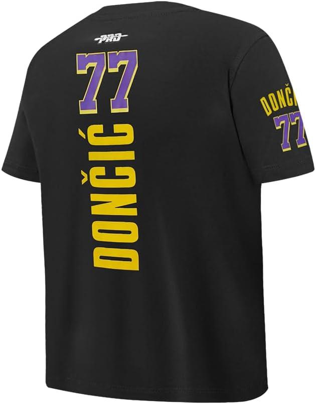 image:imagePro Standard Boys Big NBA Los Angeles Lakers Classic Player Short Sleeve TeeBlack