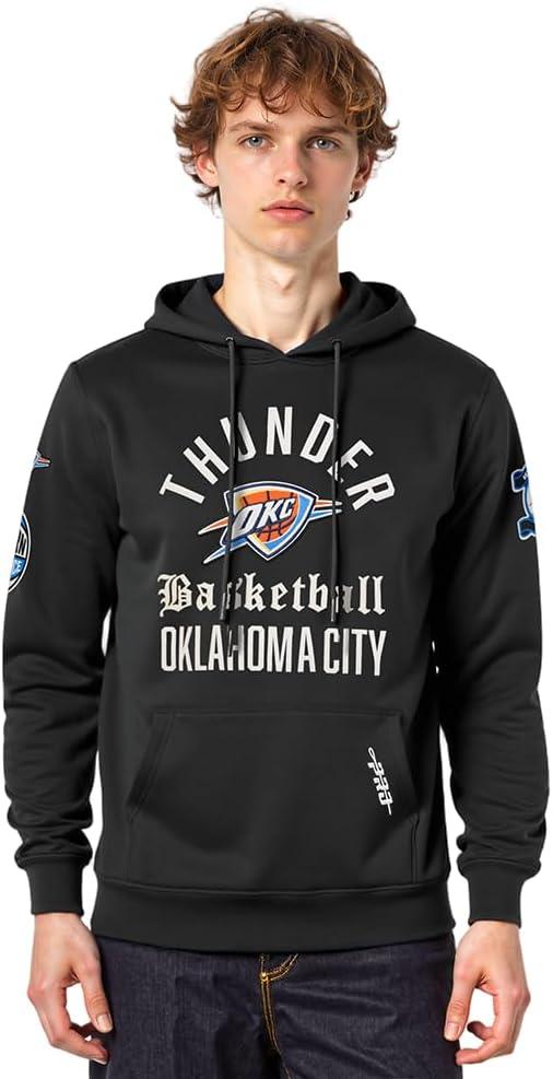 image:imagePro Standard NBA mens Mens Nba Modern Originals Brushed Back French Terry Pull Over HoodieBlack