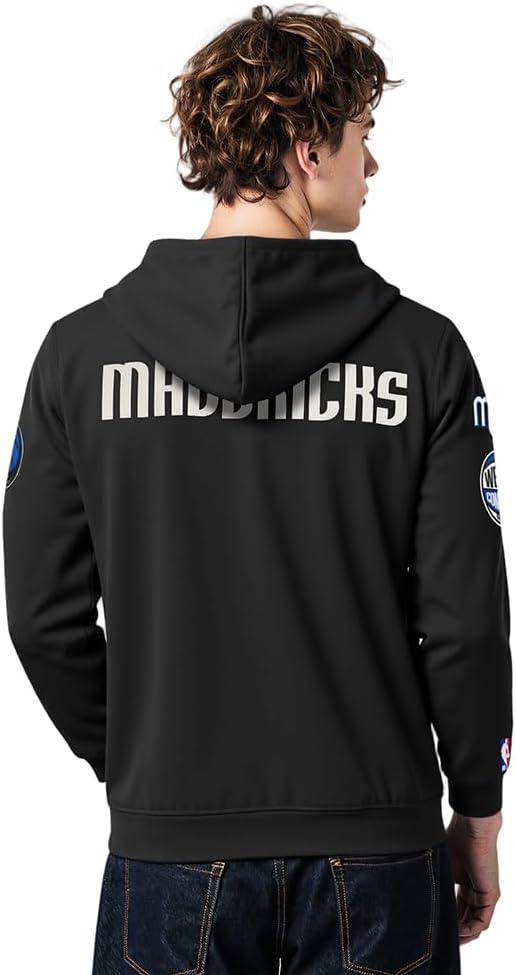 image:imagePro Standard NBA mens Mens Nba Modern Originals Brushed Back French Terry Pull Over HoodieBlack