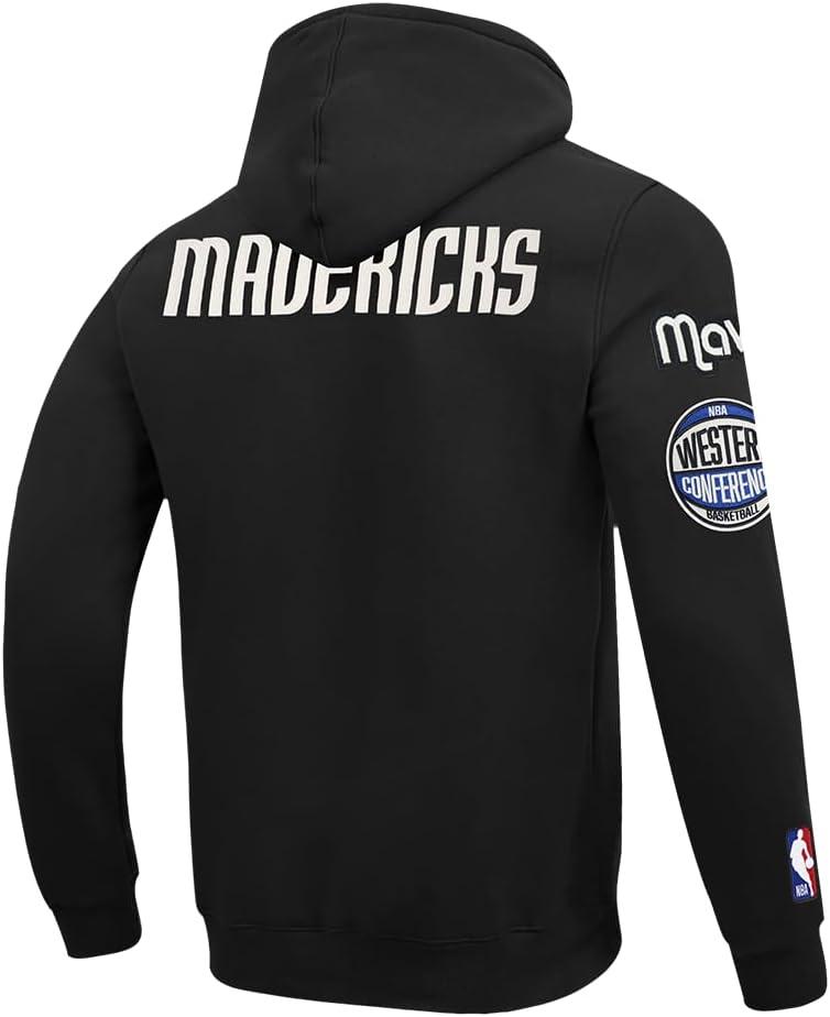 image:imagePro Standard NBA mens Mens Nba Modern Originals Brushed Back French Terry Pull Over HoodieBlack