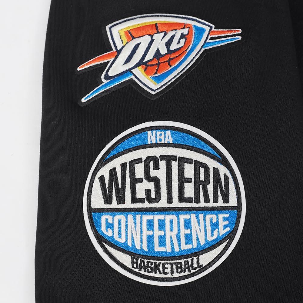 image:imagePro Standard NBA mens Mens Nba Modern Originals Brushed Back French Terry Pull Over HoodieBlack