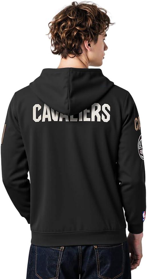 image:imagePro Standard NBA mens Mens Nba Modern Originals Brushed Back French Terry Pull Over HoodieBlack