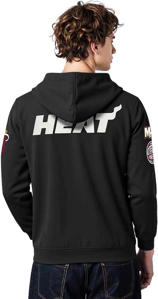 image:imagePro Standard NBA mens Mens Nba Modern Originals Brushed Back French Terry Pull Over HoodieBlack