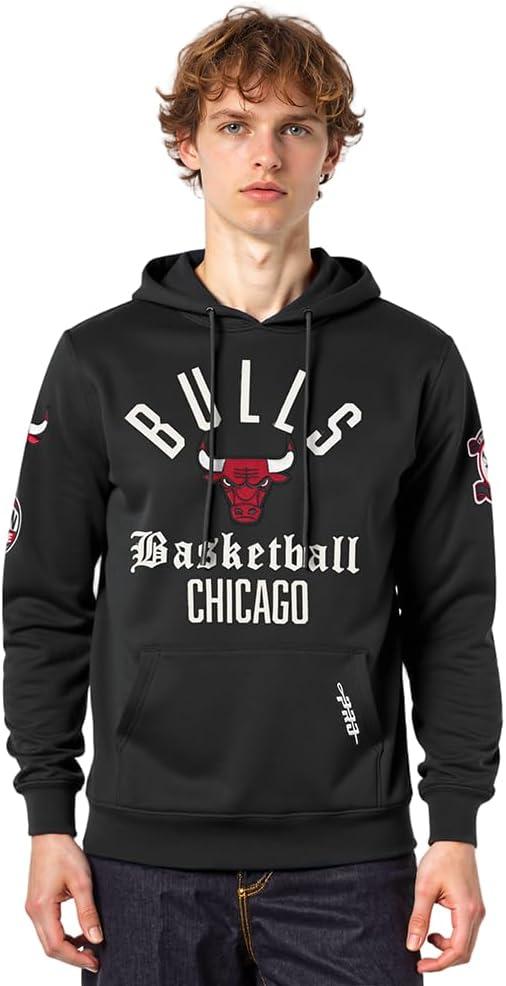 image:imagePro Standard NBA mens Mens Nba Modern Originals Brushed Back French Terry Pull Over HoodieBlack