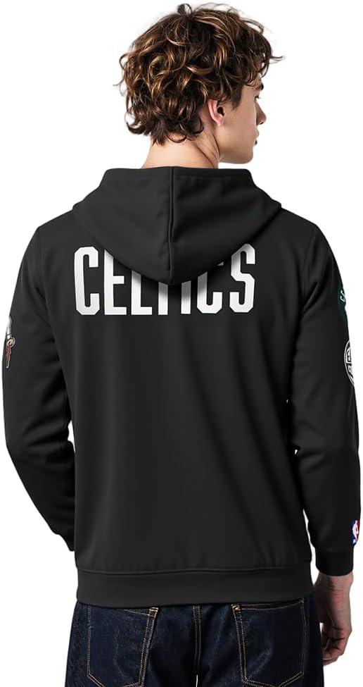 image:imagePro Standard NBA mens Mens Nba Modern Originals Brushed Back French Terry Pull Over HoodieBlack