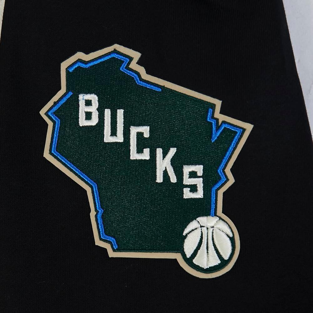 image:imagePro Standard NBA mens Mens Nba Modern Originals Brushed Back French Terry Pull Over HoodieBlack