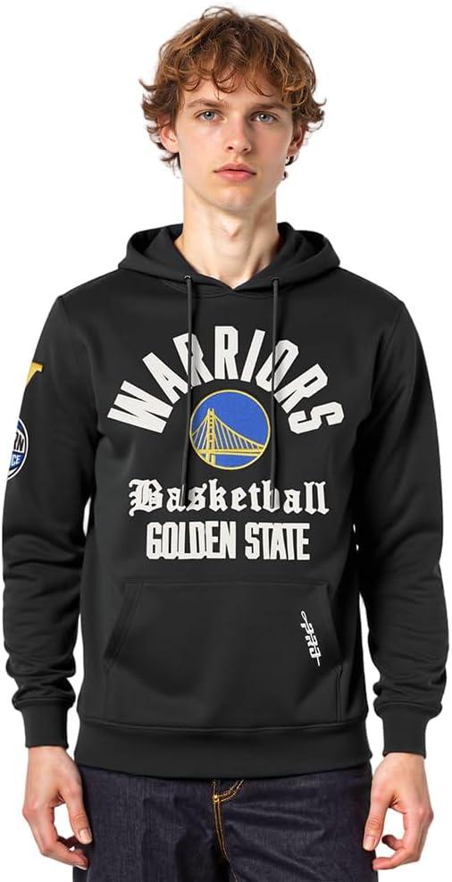 image:imagePro Standard NBA mens Mens Nba Modern Originals Brushed Back French Terry Pull Over HoodieBlack