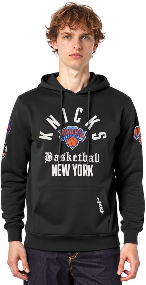 image:imagePro Standard NBA mens Mens Nba Modern Originals Brushed Back French Terry Pull Over HoodieBlack