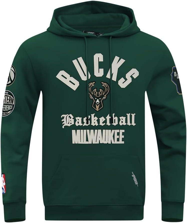 image:imagePro Standard NBA mens Mens Nba Modern Originals Brushed Back French Terry Pull Over HoodieForest Green