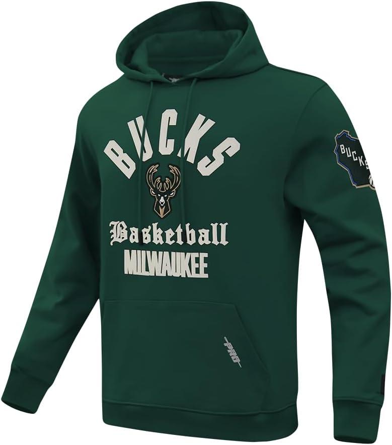 image:imagePro Standard NBA mens Mens Nba Modern Originals Brushed Back French Terry Pull Over HoodieForest Green