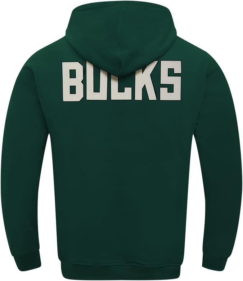 image:imagePro Standard NBA mens Mens Nba Modern Originals Brushed Back French Terry Pull Over HoodieForest Green