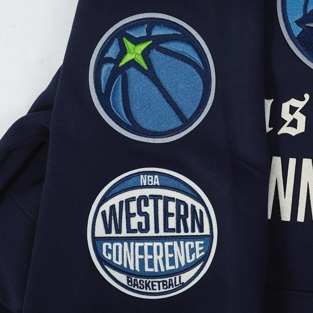image:imagePro Standard NBA mens Mens Nba Modern Originals Brushed Back French Terry Pull Over HoodieMidnight Navy