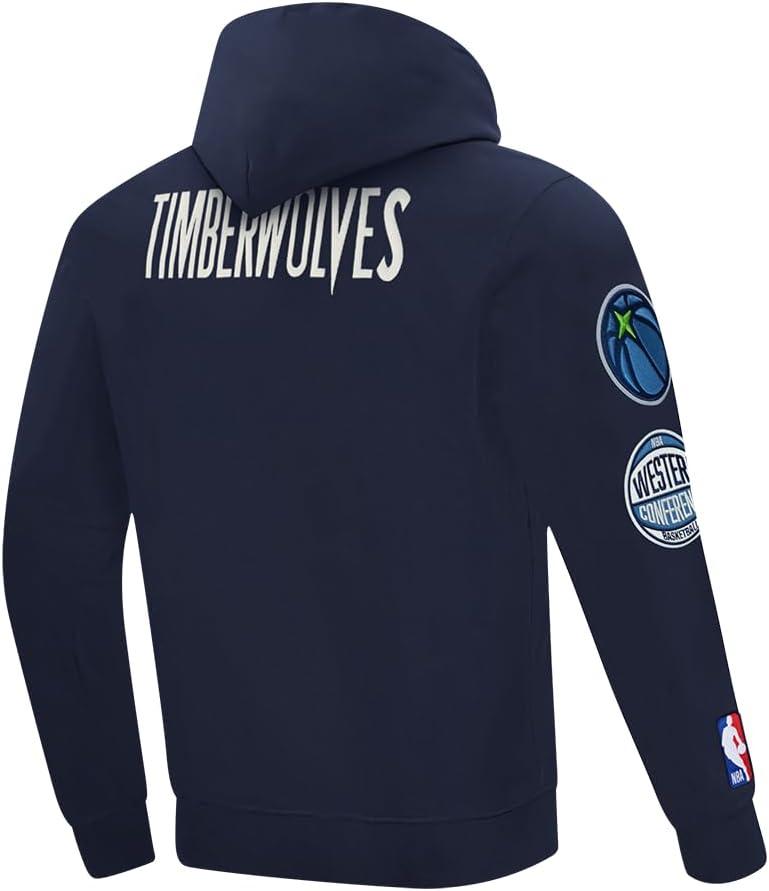 image:imagePro Standard NBA mens Mens Nba Modern Originals Brushed Back French Terry Pull Over HoodieMidnight Navy