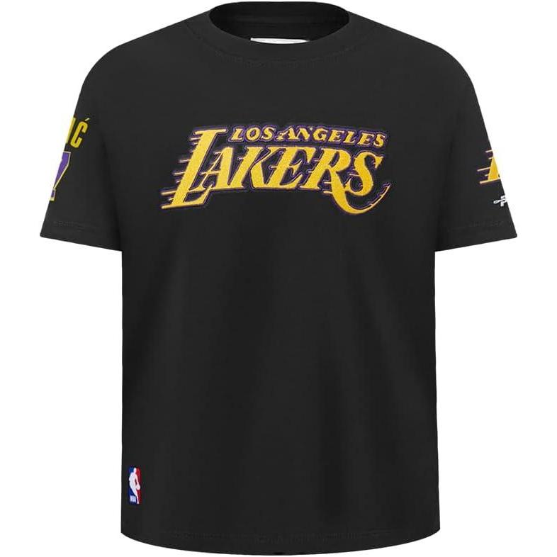 image:imagePro Standard Boys Big NBA Los Angeles Lakers Classic Player Short Sleeve TeeBlack