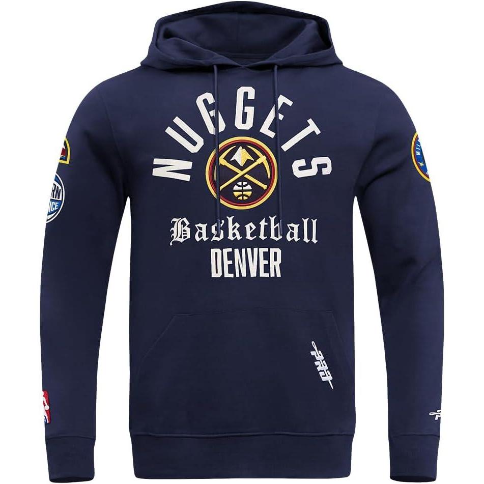 image:imagePro Standard NBA mens Mens Nba Modern Originals Brushed Back French Terry Pull Over HoodieMidnight Navy