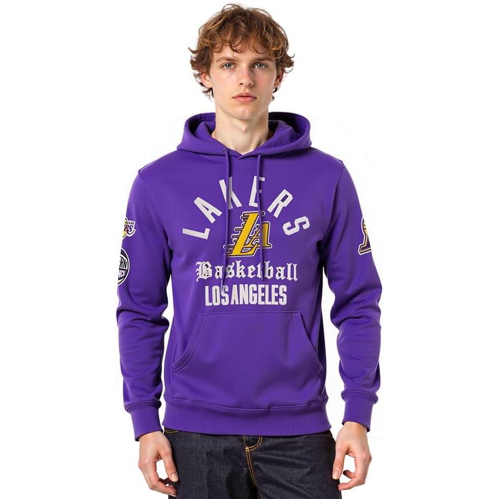 image:imagePro Standard NBA mens Mens Nba Modern Originals Brushed Back French Terry Pull Over HoodiePurple