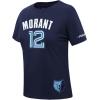 Pro Standard NBA Womens Womens NBA Memphis Grizzlies Classic Player Cotton Short Sleeve Slim Tee(Team Color)