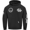 Pro Standard NBA mens Mens Nba Varsity Blues Brushed Back French Terry Crewneck Sweatshirt(Black)