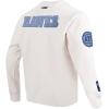 Pro Standard NBA mens Mens Nba Varsity Blues Brushed Back French Terry Crewneck Sweatshirt(Linen)