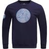 Pro Standard NBA mens Mens Nba Varsity Blues Brushed Back French Terry Crewneck Sweatshirt(Midnight Navy)
