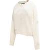 Pro Standard NBA womens Womens Nba Oklahoma City Thunder Neutrals Player Brushed Back French Terry Crewneck Sweatshirt(Eggshell)