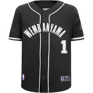 Pro Standard NBA Boys Big Boys NBA San Antonio Spurs Classic Player Mesh Down Top(Black)