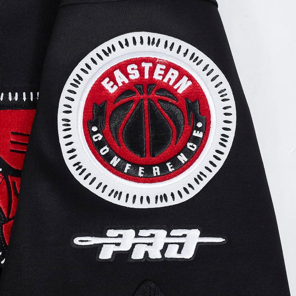 image:imagePro Standard NBA Mens Mens NBA DIY Pick Stitch Cotton Double Knit Button DownBlack