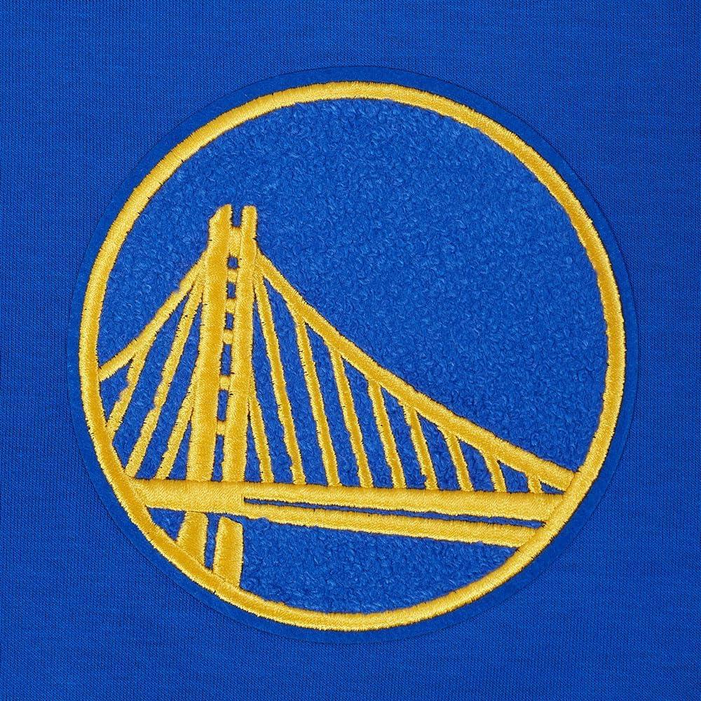 image:imagePro Standard NBA Mens Mens NBA Golden State Warriors Classic Player Cotton Double Knit Button DownRoyal Blue