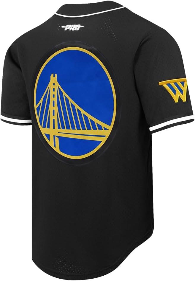 image:imagePro Standard NBA Mens Mens NBA Golden State Warriors Classic Player Mesh Down TopBlack