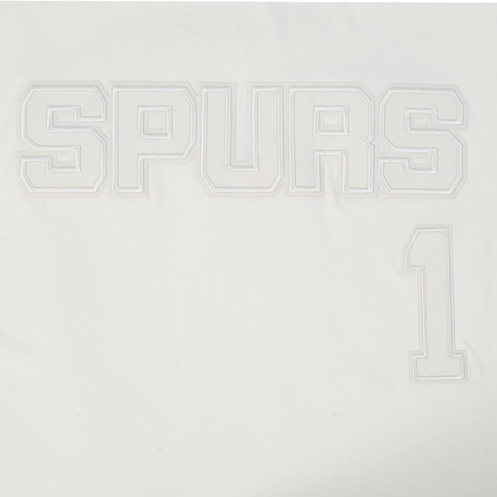 image:imagePro Standard NBA Mens Mens NBA San Antonio Spurs Neutrals Player Cotton Short Sleeve TeeEggshell