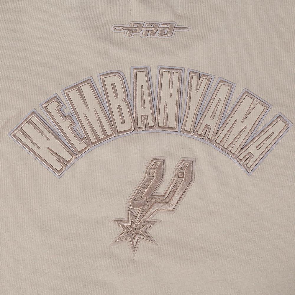 image:imagePro Standard NBA Mens Mens NBA San Antonio Spurs Neutrals Player Cotton Short Sleeve TeeTaupe