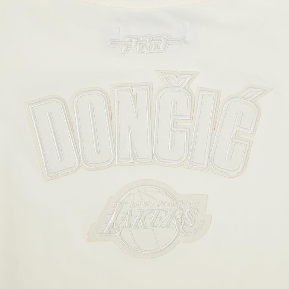image:imagePro Standard NBA Womens Womens NBA Los Angeles Lakers Neutrals Player Short Sleeve Boxy TeeEggshell