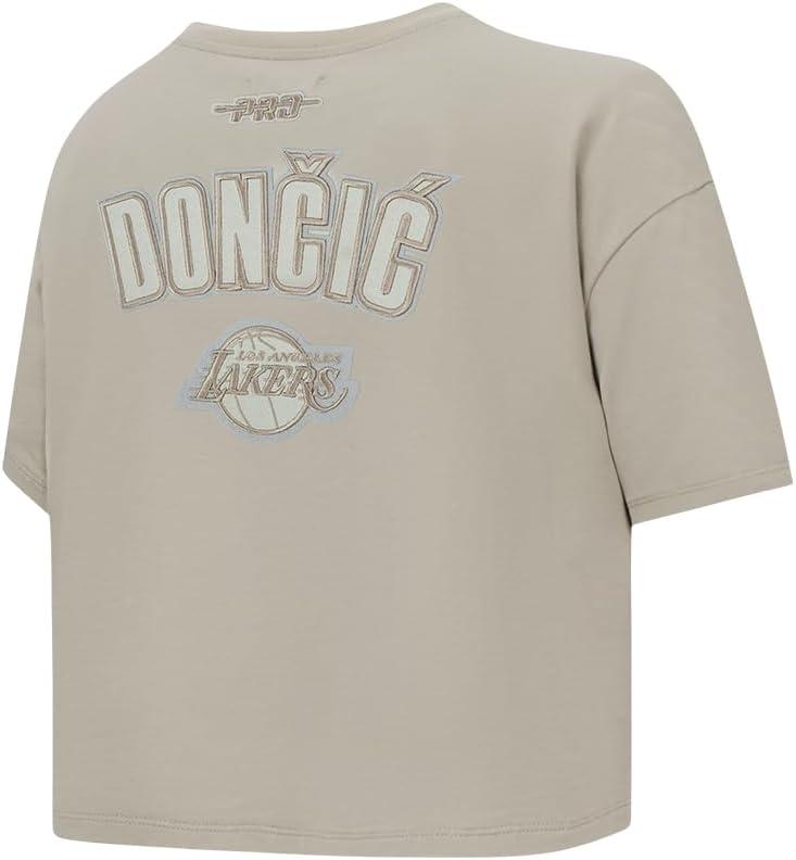 image:imagePro Standard NBA Womens Womens NBA Los Angeles Lakers Neutrals Player Short Sleeve Boxy TeeTaupe