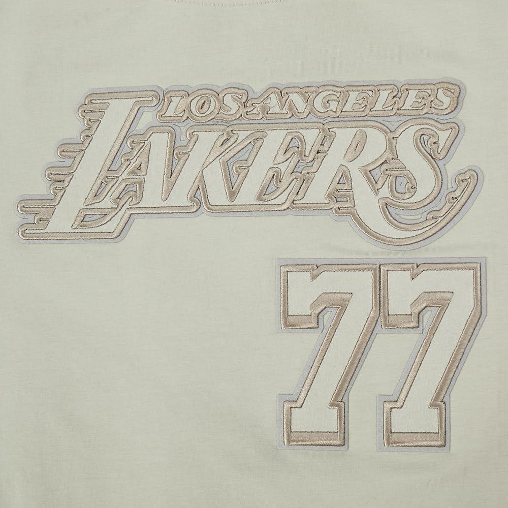 image:imagePro Standard NBA Womens Womens NBA Los Angeles Lakers Neutrals Player Short Sleeve Boxy TeeTaupe