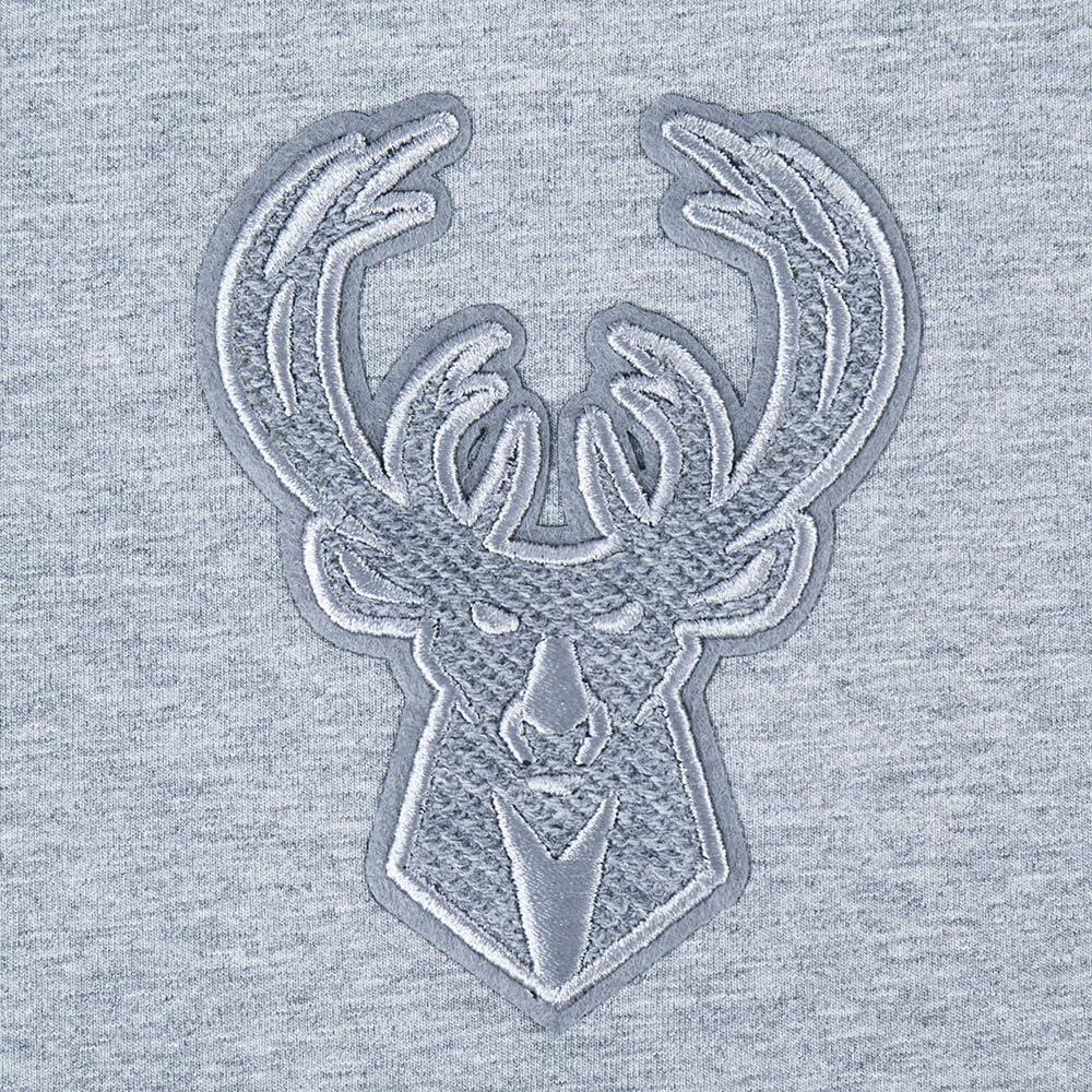 image:imagePro Standard NBA Womens Womens NBA Reverse French Terry Cotton Short Sleeve Boxy TeeDark Heather Gray