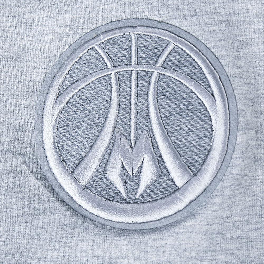 image:imagePro Standard NBA Womens Womens NBA Reverse French Terry Cotton Short Sleeve Boxy TeeDark Heather Gray