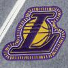 Pro Standard Mens NBA Diy Pick Stitch Varsity Jacket(Heather Grey/White/Black)