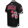 Pro Standard NBA Mens Mens NBA DIY Pick Stitch Cotton Double Knit Button Down(Black)