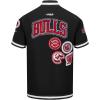 Pro Standard NBA Mens Mens NBA DIY Pick Stitch Cotton Double Knit Button Down(Black)