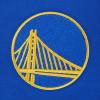 Pro Standard NBA Mens Mens NBA Golden State Warriors Classic Player Cotton Double Knit Button Down(Royal Blue)