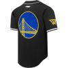 Pro Standard NBA Mens Mens NBA Golden State Warriors Classic Player Mesh Down Top(Black)