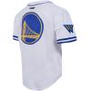 Pro Standard NBA Mens Mens NBA Golden State Warriors Classic Player Mesh Down Top(White)