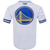 Pro Standard NBA Mens Mens NBA Golden State Warriors Classic Player Mesh Down Top(White)