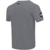 Pro Standard NBA Mens Mens NBA San Antonio Spurs Classic Player Cotton Taping Tee(Gray)