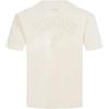 Pro Standard NBA Mens Mens NBA San Antonio Spurs Neutrals Player Cotton Short Sleeve Tee(Eggshell)