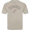 Pro Standard NBA Mens Mens NBA San Antonio Spurs Neutrals Player Cotton Short Sleeve Tee(Taupe)