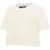 Pro Standard NBA Womens Womens NBA Los Angeles Lakers Neutrals Player Short Sleeve Boxy Tee(Eggshell)